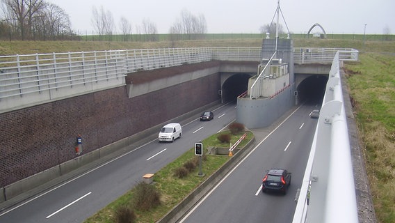 Der Wesertunnel. © Niedersächsische Landesbehörde für Straßenbau und Verkehr 