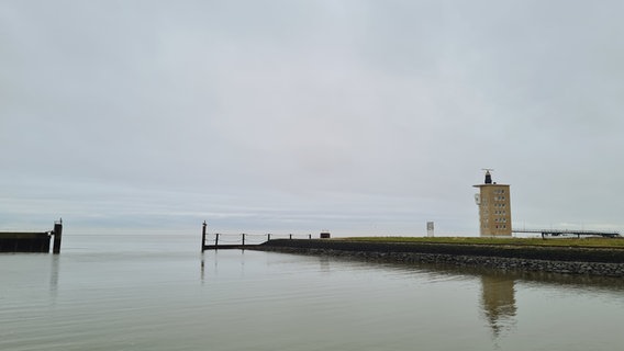 Ein Blick auf die Nordsee bei Cuxhaven. © NDR Foto: Anne Scholze