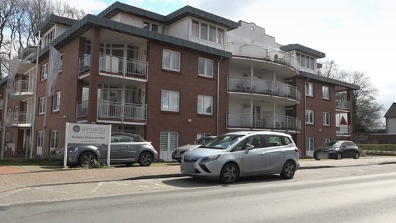 Ein Altersheim in Wildeshausen von außen. Ein Altersheim in Wildeshausen von außen. © NonstopNews