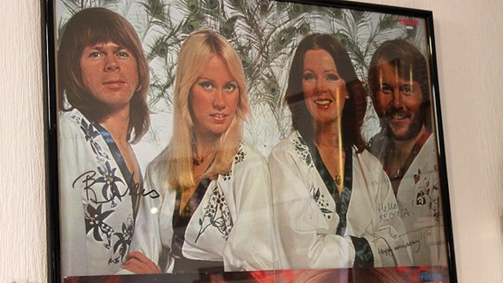 Ein Foto der Popband ABBA. © NDR Foto: Britta Nareyka