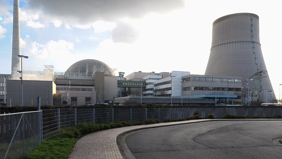 Das Kernkraftwerk Emsland in Lingen. © picture alliance / Ingo Wagner/dpa Foto: Ingo Wagner