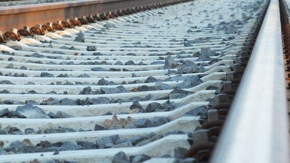 Blick auf Bahngleise. © Bundespolizeiinspektion Bad Bentheim 