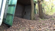 Ein umgekippter Kartoffellaster liegt in einem Straßengraben. © Nord-West-Media TV 