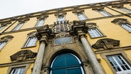 Blick auf das barocke Zentralgebäude der Universität Osnabrück. © NDR Foto: Julius Matuschik