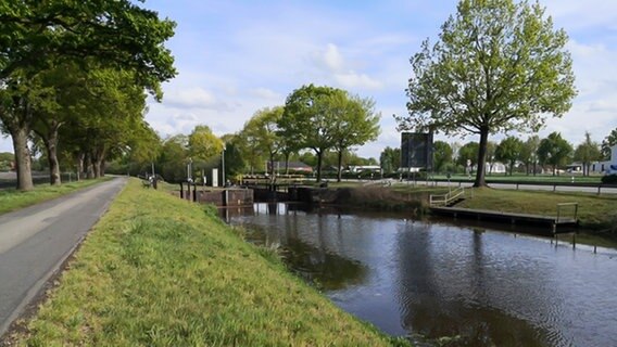 Die Schleuse III zwischen Rütenbrock und Erika am Haren-Rütenbrock-Kanal Die Schleuse III zwischen Rütenbrock und Erika am Haren-Rütenbrock-Kanal © NLWKN