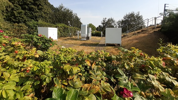 Die Wetterstation in Lingen. © Jannes Wessel/WetterOnline Foto: Jannes Wessel