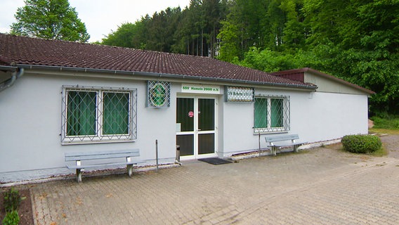 Das Vereinsheim des SSV Hameln 2000. © NDR 