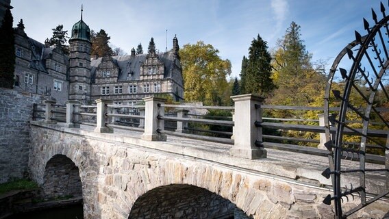 Das Schloss Hämelschenburg. © dpa-Bildfunk Foto: Peter Steffen