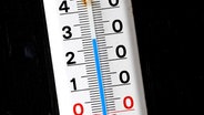 Ein Thermometer zeigt knapp 30 Grad an. © dpa-Bildfunk Foto: Julian Stratenschulte