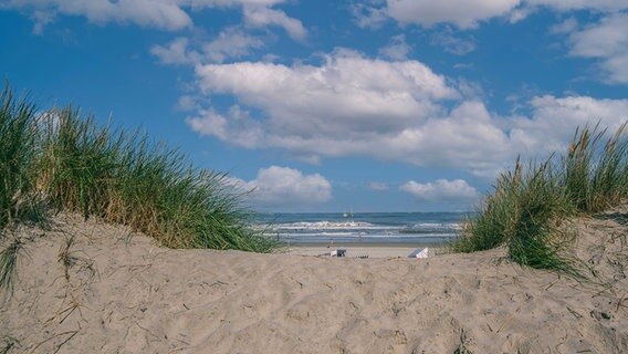 Blick auf den Nordstrand von Norderney. © NDR Foto: Joachim Trettin