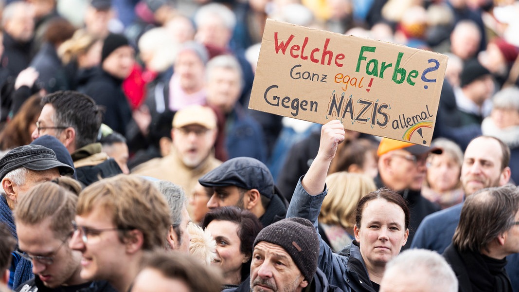 Basse-Saxe : davantage de manifestations contre l’extrémisme de droite ce week-end |  NDR.de – Actualités