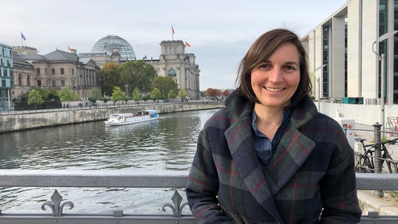 Bundestagsabgeordnete Mareike Wulf (CDU) posiert in Berlin für ein Foto. © NDR Foto: Katharina Seiler
