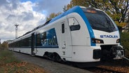 Ein Batterie-Testräger der Firma Stadler. © Stadler Pankow GmbH 