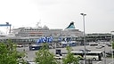 Die MS Artania am Ostseekai in der Kieler Förde © NDR Fotograf: Maja Bahtijarevic