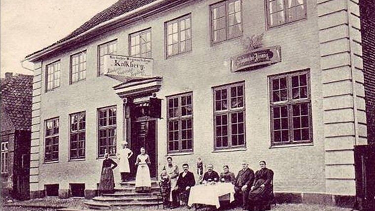 Historisches Foto der Gastwirtschaft Höhlenkrug in Bad Segeberg. © NDR Foto: Hans-Werner Baurycza