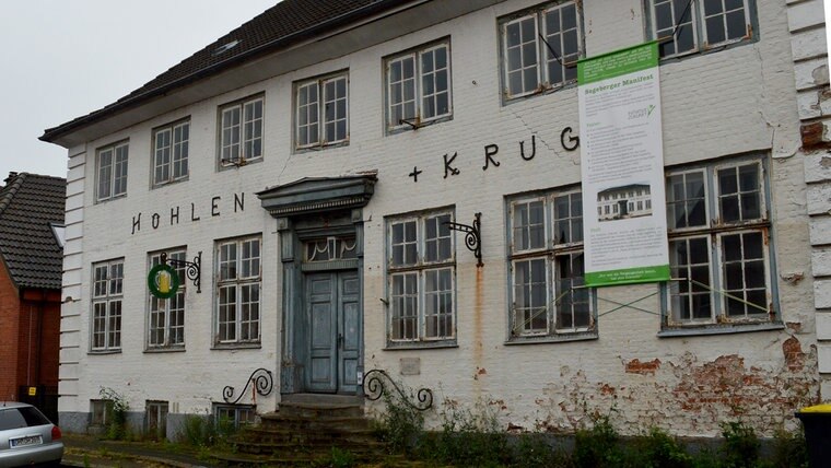 Die Gastwirtschaft Höhlenkrug in Bad Segeberg. © NDR Foto: Anne Passow