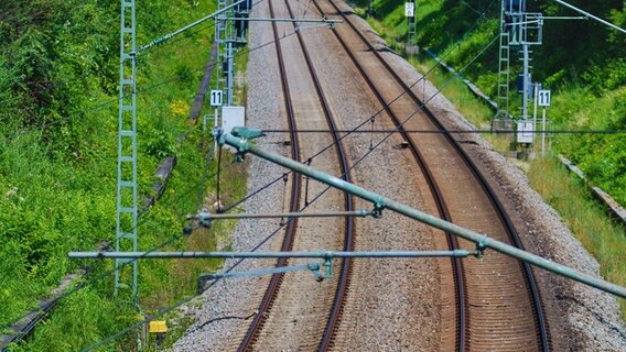 Bahngleise.  Foto: Fotostand / Wagner