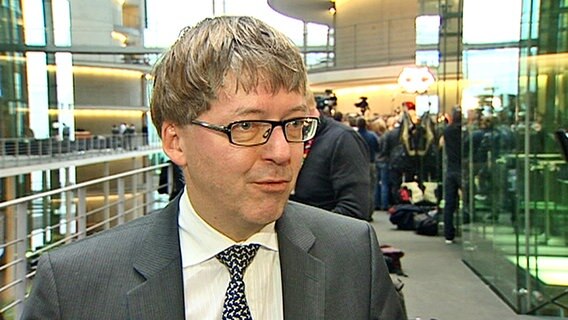 Der Kieler SPD-Bundestagsabgeordnete Hans-Peter Bartels © NDR Foto: Screenshot