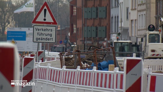 Eine Baustelle in Lübeck. © NDR 