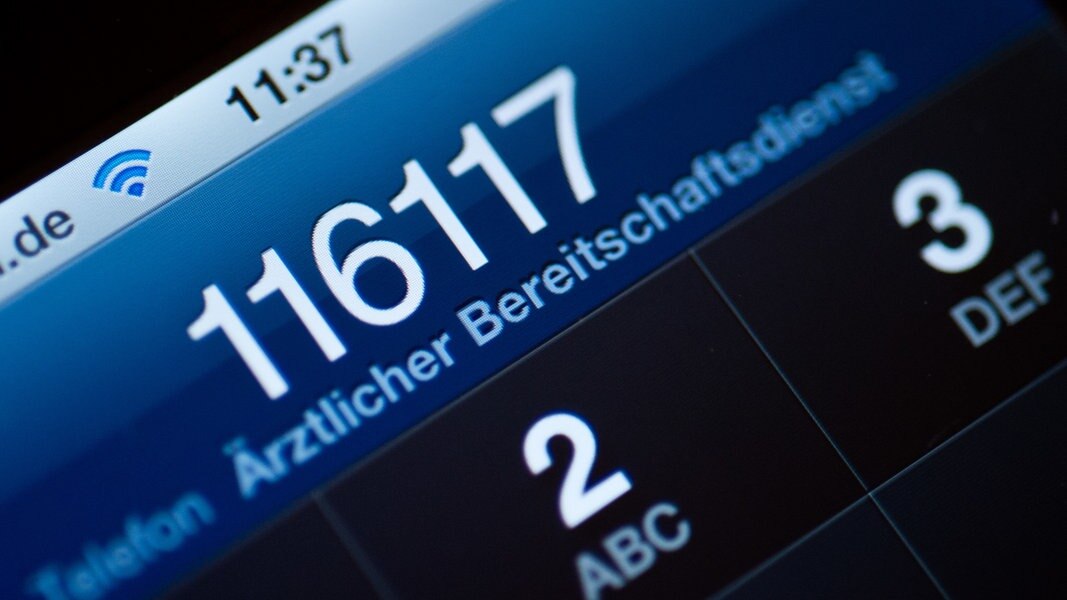 116 117 So Hilft Der Arztliche Bereitschaftsdienst Ndr De