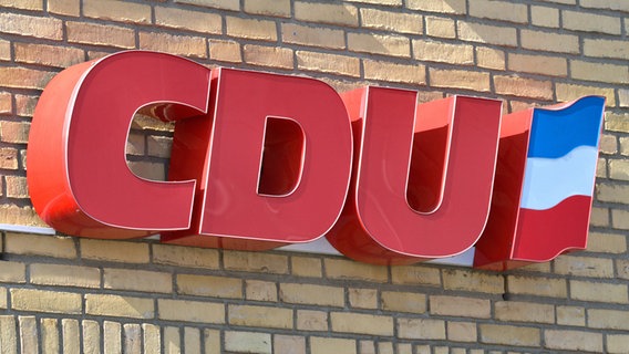 Das Logo der Schleswig-Holsteinischen CDU. © picture alliance Foto: Torsten Sukrow