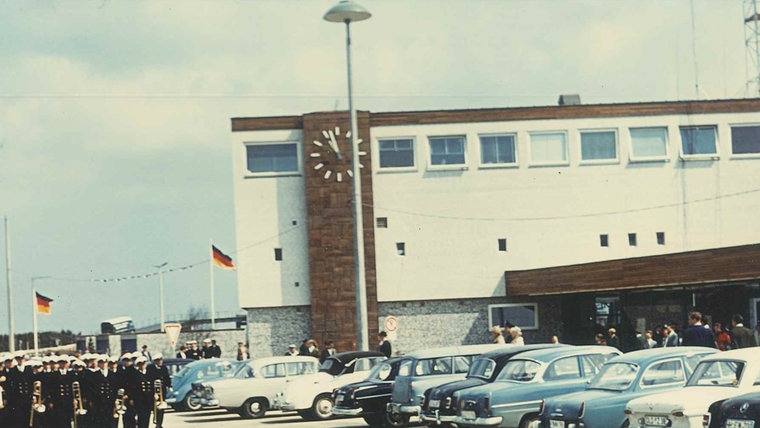 Der Fährhafen Bahnhof auf Fehmarn. © Karl-Wilhelm Klahn  Foto: Karl-Wilhelm Klahn