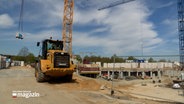 Eine Baustelle in Norderstedt. © NDR 