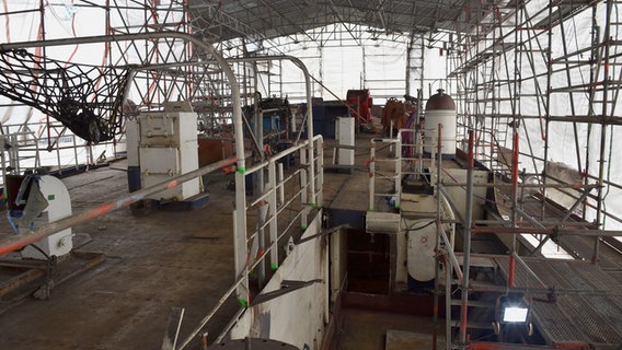 Die Werft in Bremerhaven. © Schleswig-Holsteinischer Landtag Foto: Schleswig-Holsteinischer Landtag