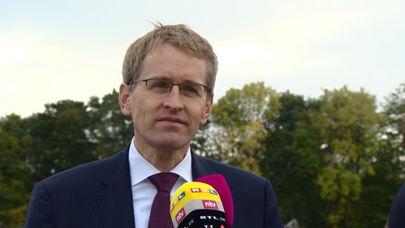 Ministerpräsident Daniel Günther.  