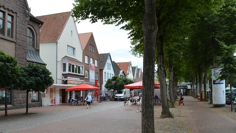 Die Marktstraße in Heide. © NDR Foto: Katharina Kücke