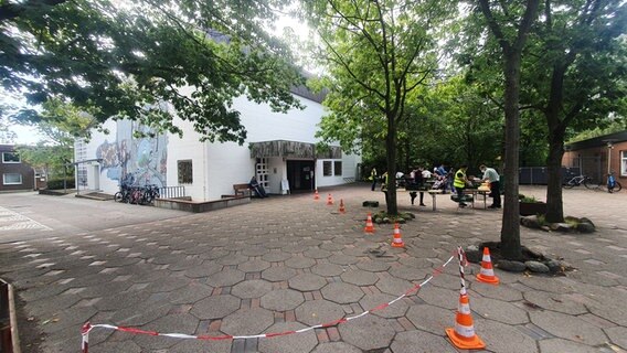 Die Sozialkirche in Kiel-Gaarden. © NDR Foto: Sebastian Parzanny