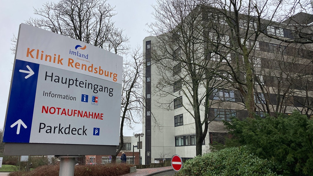 Die Imland-Klinik in Rendsburg.