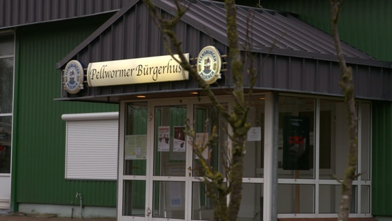Das Pellwormer Bürgerhaus.  
