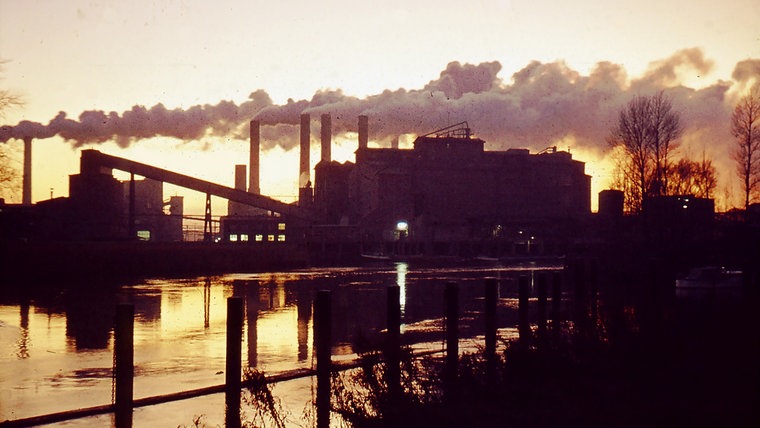 Historische Aufnahme der Stör in Itzehoe. © Archiv Carsten Brecht Foto: Werner Wrage