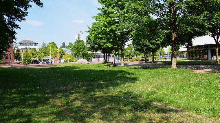 Heutige Aufnahme der Störschleife in Itzehoe. © NDR Foto: Anne Passow