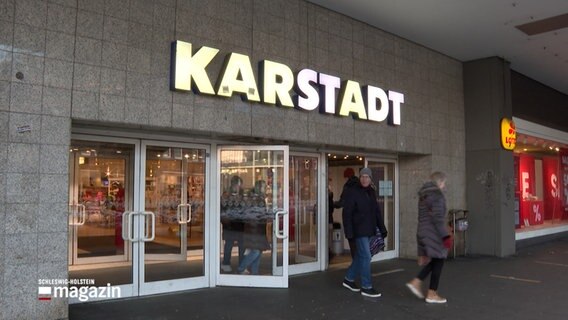 Der Eingang zur Karstadt-Filale in Kiel. © NDR 