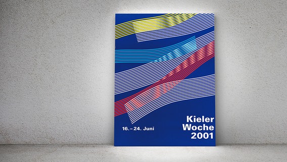 Plakat zur Kieler Woche 2001 (Bildmontage) © Landeshauptstadt Kiel, Fotolia/peshkov 
