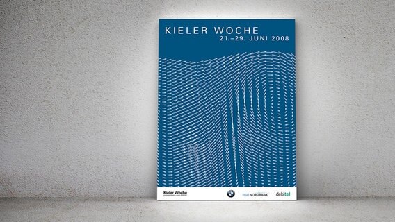 Plakat zur Kieler Woche 2008 (Bildmontage) © Landeshauptstadt Kiel, Fotolia/peshkov 