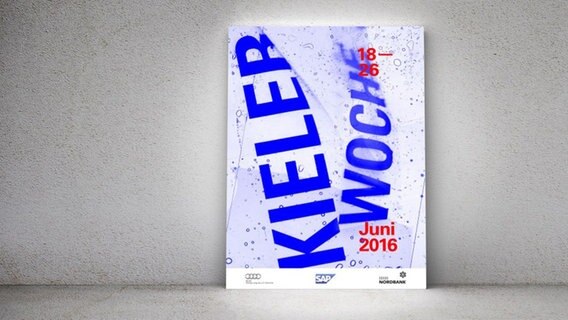 Plakat zur Kieler Woche 2016 (Bildmontage) © Landeshauptstadt Kiel, Fotolia/peshkov 