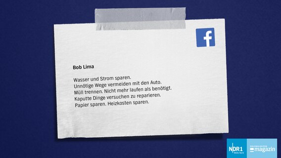 Ein Kommentar aus der Facebook-Community © NDR 