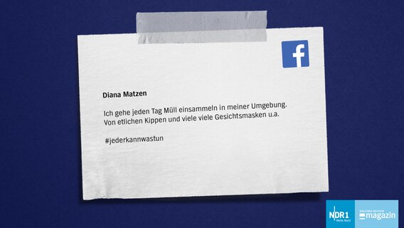 Ein Kommentar aus der Facebook-Community © NDR 