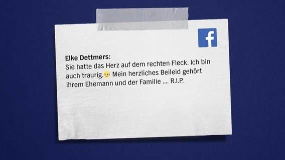 Elke Dettmers Kommentar zu Heide Simonis tot. © Elke Dettmers 