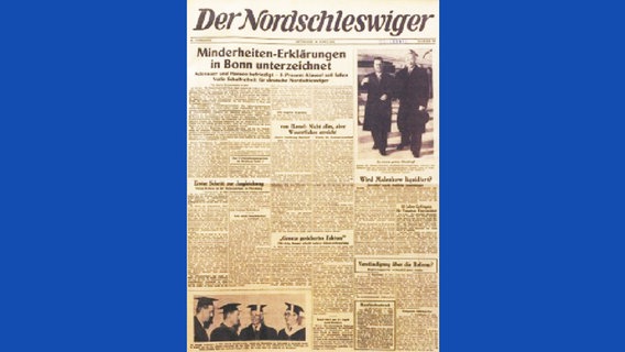Außenministerium des Königsreich Dänemarks, 1955. © Die Nordschleswiger Zeitung 