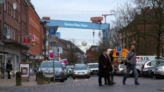 Straße im Stadtteil Gaarden. © NDR Foto: Berit Ladewig