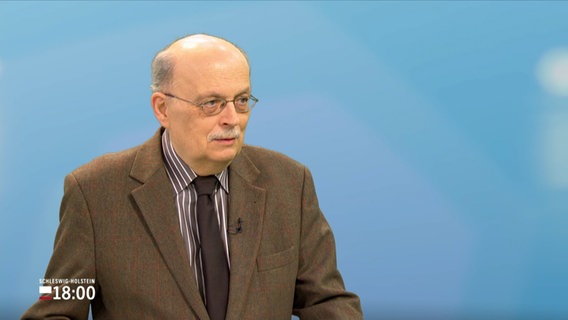 Prof. Dr. Joachim Krause vom Institut für Sicherheitspolitik. © NDR 