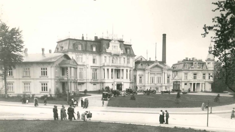 Historisches Foto des Kurhaus Bad Oldesloe um 1921. © Kultur und Stadtarchiv Bad Oldesloe Foto: Kultur und Stadtarchiv Bad Oldesloe
