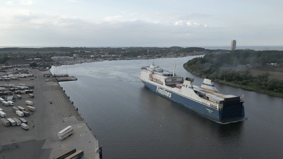 Der Lübecker Hafen. © NDR 