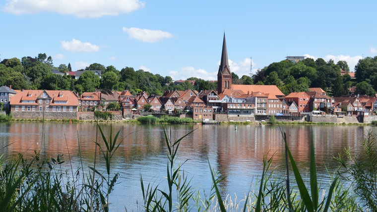 Blick auf Lauenburg. © NDR Foto: Anne Passow