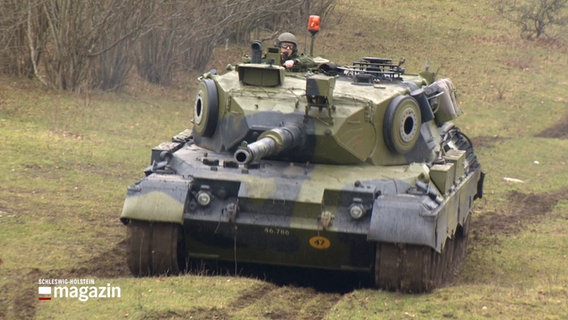 Ein „Leopard 1“-Panzer. © NDR 