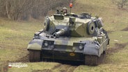 Ein „Leopard 1“-Panzer. © NDR 